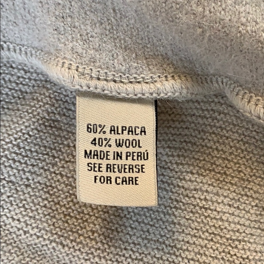 Beyond Threads Asymmetrical Alpaca Cardigan - image 3